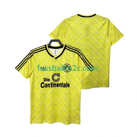 Fußballtrikots Borussia Dortmund 1989 Retro Heim Trikotsatz 1988